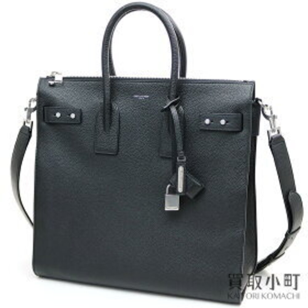 Saint Laurent Paris Sac de Jour Souple North South Grained Leather Vertical SDJ